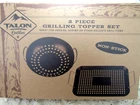 Talon Outdoor 2 Piece Cast Iron Grilling Topper Set For Veggies & Delicate Foods New. Price: $15.99.