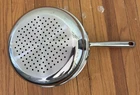 All-clad Stainless Steel Steamer Insert Fits 3 Qt And 4 Saucepans Used. Price: $59.99.