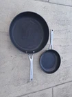 Kitchenaid Hard Anodized Non-stick Set Of 8.25" And 12.25" Skillets Used. Price: $14.87.