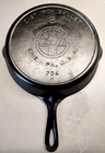 Vintage Griswold #8 Cast Iron Skillet Slant Logo Large 704 H Restored Used. Price: $139.99.