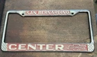 Center Chevrolet San Bernardino Calif Metal License Frame Impala Camaro Chevelle Used. Price: $124.99.