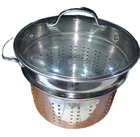 Tramontina Stainless Insert Pasta & 4 Steamer Basket W/lid. FITS10 Pots. Used. Price: $24.00.