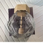 Clear Hexagon Glass Honey Pot With Wooden Lid And Dipper, Food/kitchen Theme New. Price: $15.68.