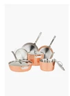 Viking Contemporary 4-PLY Pots And Pan Set, 9 Piece Copper Kitchen Cookware New. Price: $550.00.