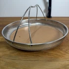 Our Place Always Pan Steamer Tray Basket Nesting Stainless 10" Wide New. Price: $19.00.