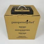 Pampered Chef Quick Cooker Pressure 100118 New In Box Open. Price: $91.19.