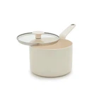 Greenpan Rio Advanced 3QT Ceramic Nonstick Sauce With Lid Cream New. Price: $21.99.