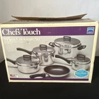 New Vintage Mirro 9 Pc. Cookware Set Dutch Oven Saucepans Saute Lids Usa Nib. Price: $84.99.