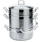 Norpro Krona Multipurpose Stainless Steel Steamer And Juicer, 11 Quart New. Price: $245.50.