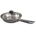 Farberware Millennium Stainless Steel 10 Inch Skillet Frying Pan With Glass Lid Used. Price: $21.74.