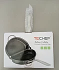 Techef - Italian Frittata Double Omelette Pan Black New In Box. Price: $34.95.