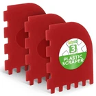 Nutrichef 3 Set Of Flat Grill Pan Plastic Scraper Cast Iron Accessory New. Price: $17.99.