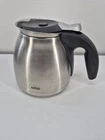 Braun KF600 -10 Cup Thermal Replacement Coffee Pot -stainless Steel With Lid Used. Price: $27.99.