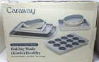 Caraway Non-stick Ceramic Complete Bakeware Set Cream New. Price: $399.99.