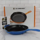 Creuset Signature Cast Iron 9 Inch Skillet, Marseille - New. Price: $169.95.