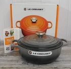 Le Creuset Signature Cast Iron 3.5 Quart Sauteuse Oven, Oyster - New. Price: $269.95.