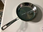 Cuisinart Model #76122-24 Induction Ready 10 Inch Skillet Stainless Steel Used. Price: $20.00.