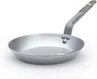 De Buyer 0.5 Mineral Round Carbon Steel Fry Pan, Naturally Nonstick, 9.5" New. Price: $59.99.