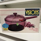 Nib Vintage 1992:VISIONS By Corning 1/2 Qt Covered Saucepan 1.5 Quart 6015080 Used. Price: $54.00.