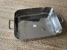 New Ruffoni Opus Prima Hand Hammered Italy Roaster Pan 38CM/15" Stainless Steel. Price: $380.00.