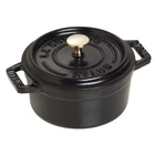 Staub Cast Iron 0.25-QT Mini Round Cocotte New. Price: $99.95.