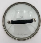 Simply Calphalon Tempered Glass Lid Black Insulated Handle 5.75 6.25 Od Used. Price: $10.99.