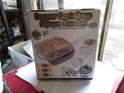 Tekno Copper 4 Piece Set Chef Cookware 9.5 Non Stick Deep Square Pan Brand New. Price: $29.95.