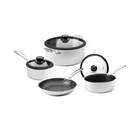 Black Cube Quick Release Cookware 7 Piece Set, Assorted Sizes Of New. Price: $630.69.