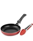 Brooklyn Steel Co. Mini Round Fry Pan And Tong 2 Piece Set New. Price: $16.26.