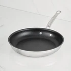 Hestan Probond Luxe Professional Clad Stainless-steel Titum Nonstick Skillets New. Price: $154.00.