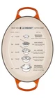 Creuset Enameled Cast Iron Signature Oval Dutch Oven New. Price: $839.99.