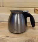 Braun KF600 -10 Cup Thermal Replacement Coffee Pot -stainless Steel With Lid Used. Price: $34.97.