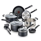 T-fal Professional 12 Piece Nonstick Cookware Set With Heat Indicator And Lids New. Price: $258.90.