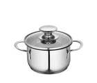 Kuchenprofi Mini Stockpot W/ Glass Lid, 0.7 Qt., 4.75-INCH Diameter New. Price: $39.95.