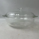 Pyrex 024 2QT Casserole Dish Vintage Clear Glass With 624C Lid No Chips Used. Price: $29.99.