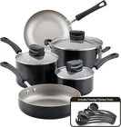 Smart Control Nonstick Cookware Pots And Pans Set, 14 Piece, Black New. Price: $126.99.