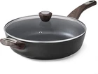 Nonstick Frying Skillet With Lid, 12 Inch Large Deep Pan, 5 Qt New. Price: $65.99.