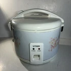 Tiger Japan JNP-1500 8-CUP Rice Cooker & Warmer Floral White Used. Price: $35.99.