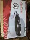 Excelsteel Stainless Oval Dome Roaster Two-piece Set W/lid, Silver New. Price: $29.95.