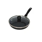 Imusa Ceramic Nonstick Frying With Lid, Egg Pan, Omelet 6.3 Inches, Black New. Price: $13.35.