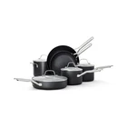 Calphalon Hard-anodized Nonstick 10-PIECE Cookware Set New. Price: $255.97.