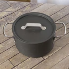 Calphalon 3.5 Quart Stock Pot 8703 1/2 Aluminum Hard Anodized With Lid Vintage Used. Price: $59.99.