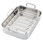 Hestan - Stainless Steel Classic Roaster With Rack , Induction Cooktop Compatibl New. Price: $222.42.
