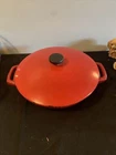 Tramontina Enameled Cast Iron 4 Qt Covered Round Sauce Cooking Pot Used. Price: $30.00.