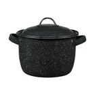Granite Ware 4 Quart Stock Pot With Lid. Enameled Steel Ideal For Soups Stews... New. Price: $28.99.