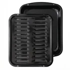 Porcelain Broiler Pan For Oven With Rack 16.75 X 12.75 Fits Whirlpool 4396923 New. Price: $28.98.