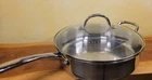Wolfgang Puck Cafe Collection 18/10 Stainless Steel 11 Fry Pan W/ Lid 042007 Used. Price: $31.49.