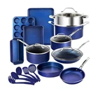 Granitestone 20 Pc Kitchen Pots And Pans Non Stick Cookware Set, ... New. Price: $175.01.