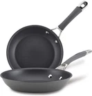 Radiance Hard Anodized Nonstick Frying Pan Set - 8.5" & 10" Gray New. Price: $96.96.