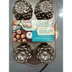 The Pioneer Woman Timeless Nonstick Floral Cakelet Pan 6 Cavity Cast Aluminum New. Price: $21.79.